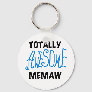 Totalt enorma Memaw blåttT-tröja och gåvor Nyckelring