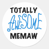 Totalt enorma Memaw blåttT-tröja och gåvor
