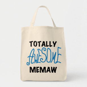 Totalt enorma Memaw blåttT-tröja och gåvor Tygkasse