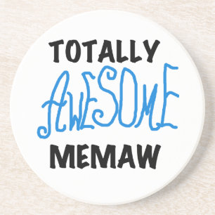 Totalt enorma Memaw blåttTshirts och gåvor Underlägg Sandsten