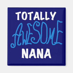 Totalt enorma Nana blåttT-tröja och gåvor Magnet