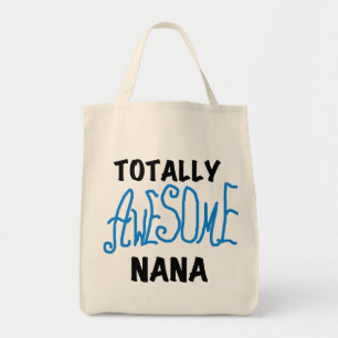 Totalt enorma Nana blåttT-tröja och gåvor Tygkasse