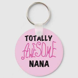 Totalt enorma Nana rosa T skjortor och gåvor Nyckelring