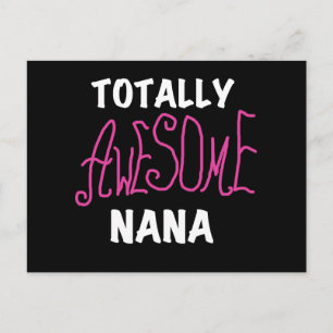 Totalt enorma Nana rosa T-tröja och gåvor Vykort