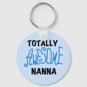 Totalt enorma Nanna blåttT-tröja och gåvor Nyckelring