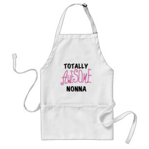 Totalt enorma Nonna rosa T-tröja och gåvor Förkläde
