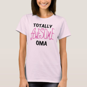 Totalt enorma Oma rosa T-tröja och gåvor Tröja