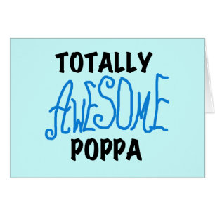 Totalt enorma PoppaTshirts och gåvor OBS Kort