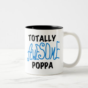 Totalt enorma PoppaTshirts och gåvor Två-Tonad Mugg