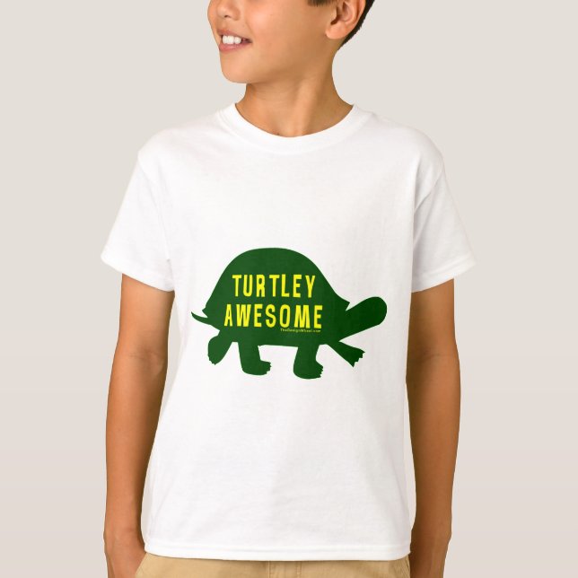 Totalt enorma Turtley Tee Shirt (Framsida)
