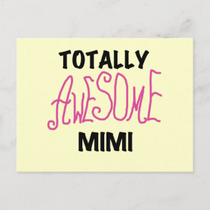 Totalt Fantastisk Mimi Rosa T-shirts och gåvor Vykort