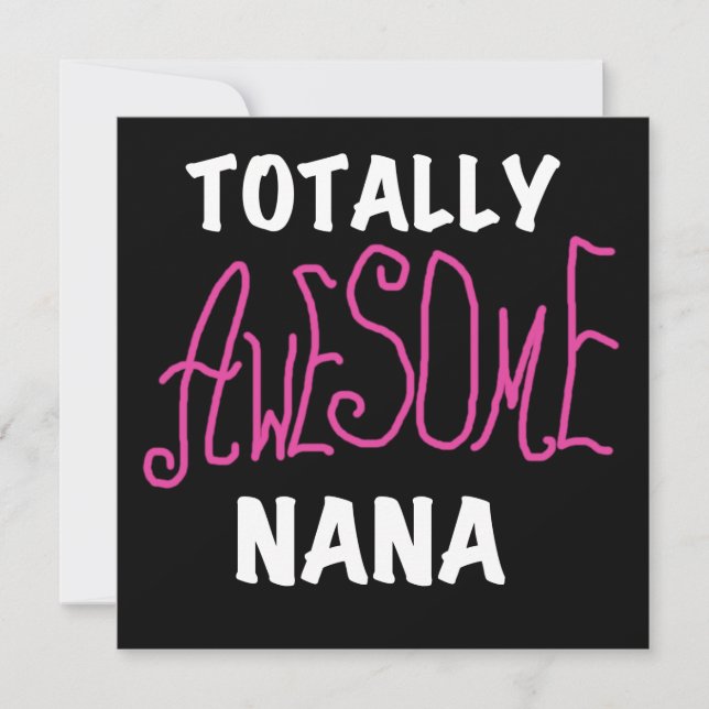Totalt Fantastisk Nana Rosa T-shirts och gåvor (Framsida)