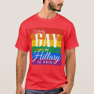 TOTALT GLATT FÖR HILLARY - .PNG TEE