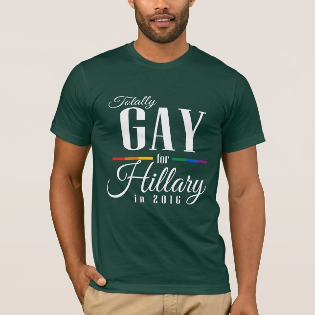 TOTALT GLATT FÖR HILLARY - .PNG TRÖJA (Framsida)