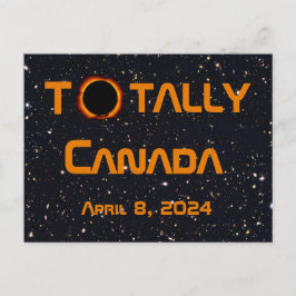 Totalt Kanada 2024 Solar Eclipse Vykort