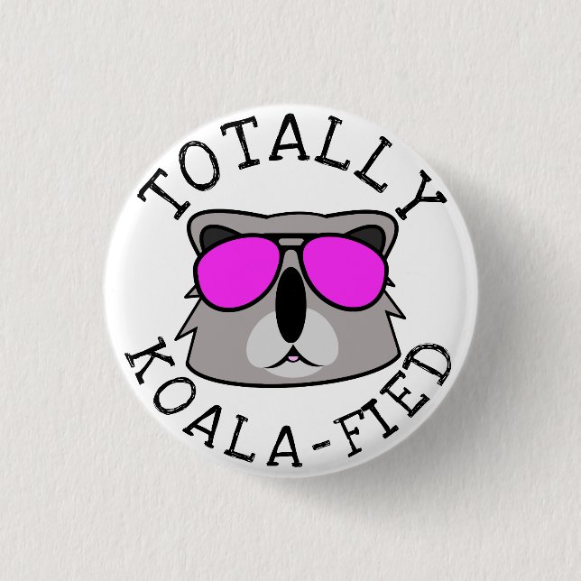 Totalt Koalafied Knapp (Framsida)