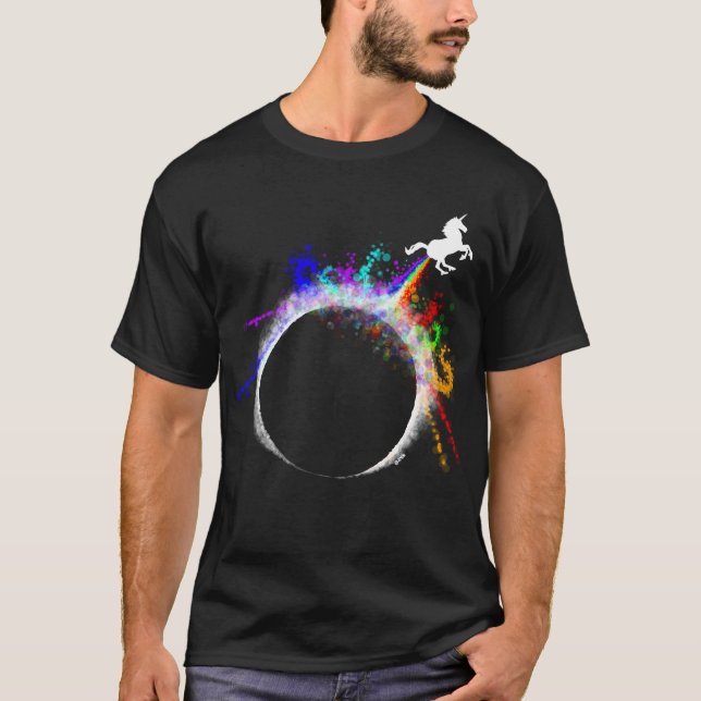 Totalt magical förmörkelse t-shirt (Framsida)