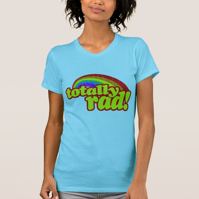Totalt Rad - Retro 80-tal T-shirt (Framsida)