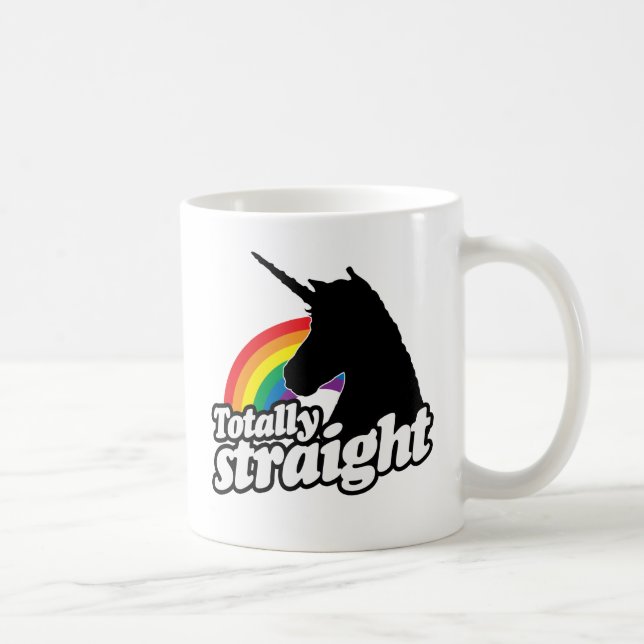 TOTALT RAK UNICORN - .PNG KAFFEMUGG (Höger)
