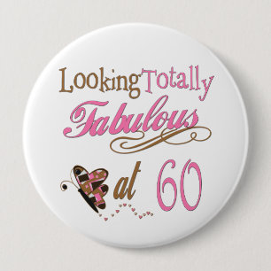 Totalt sagolik 60th födelsedag knapp