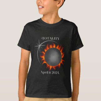 Totalt Solar Eclipse 2024 USA T Shirt