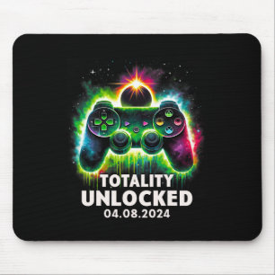 Totalt Solar Eclipse 2024 Video Game Colorful 1 Musmatta
