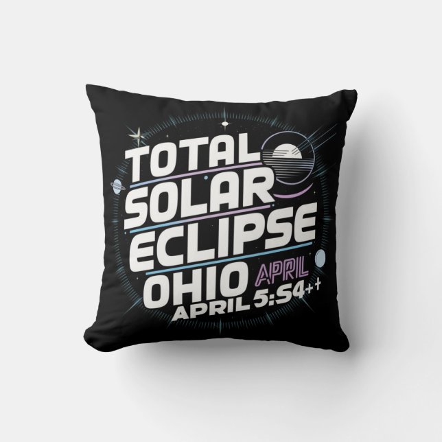 TOTALT SOLAR ECLIPSE OHIO APRIL KUDDE (Framsida)