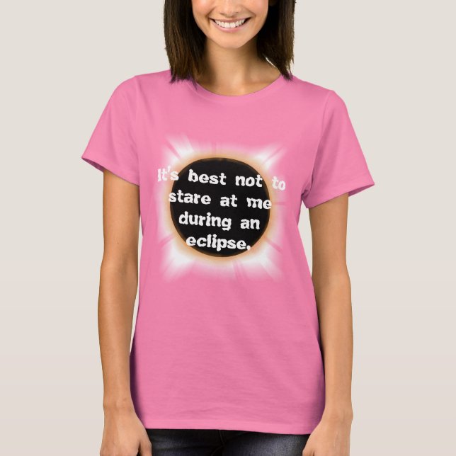 Totalt Solar Eclipse T-Shirt (Framsida)