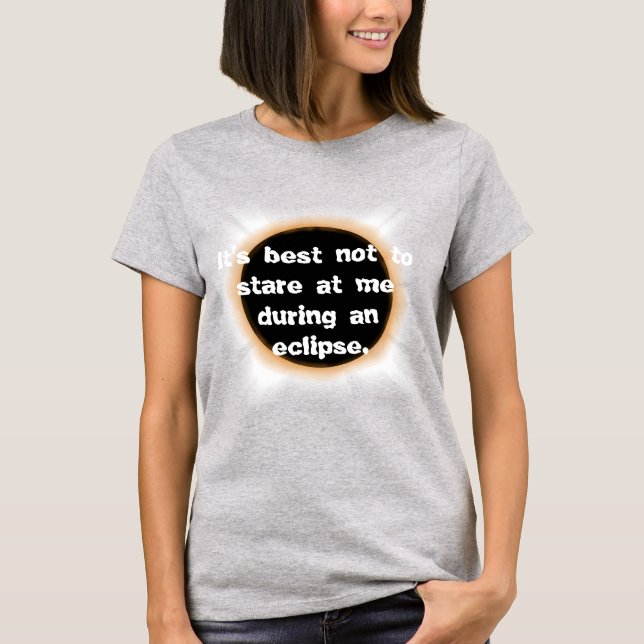 Totalt Solar Eclipse T-Shirt (Framsida)