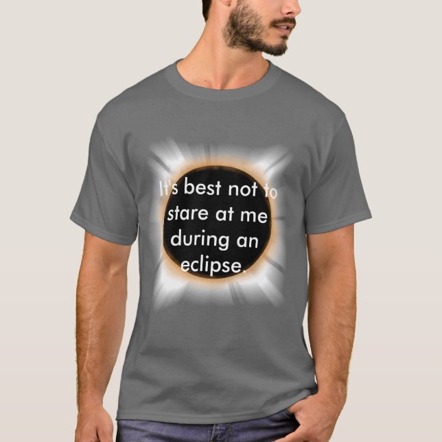 Totalt Solar Eclipse T-Shirt (Framsida)
