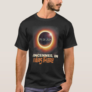 Totalt Solar Eclipse Vincennes Indiana IN T Shirt