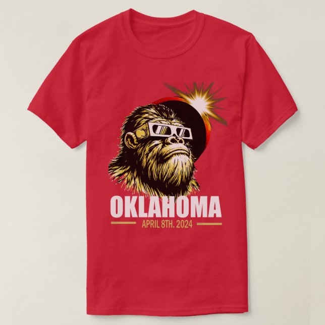 Totalt solcellsklister Oklahoma 2024 T Shirt (Design framsida)