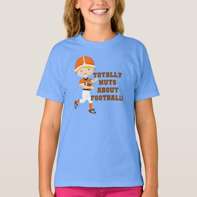 Totalt tokigt om fotboll t-shirt (Framsida)