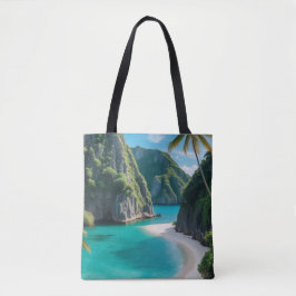 "Tote-ally Tropical: Carry a Cove of Paradise" Tygkasse