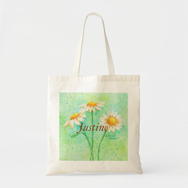 Tote Bag 3 Daisy Tygkasse (Framsidan)