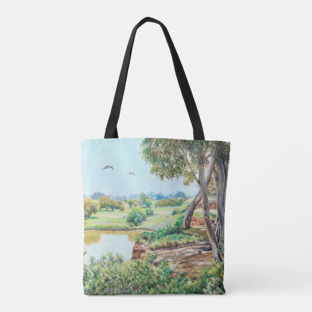 Tote Bag - "A Perfekt Day" Tygkasse (Baksida)