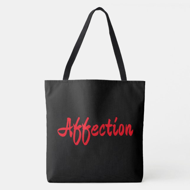 Tote Bag Affection  Tygkasse (Framsida)