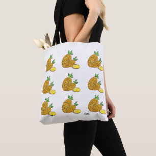 Tote Bag : Ananas Tygkasse