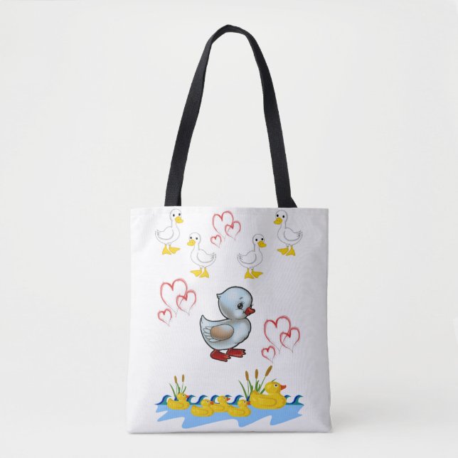 Tote bag anka tygkasse (Framsida)