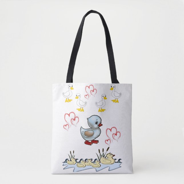 Tote bag anka tygkasse (Framsida)