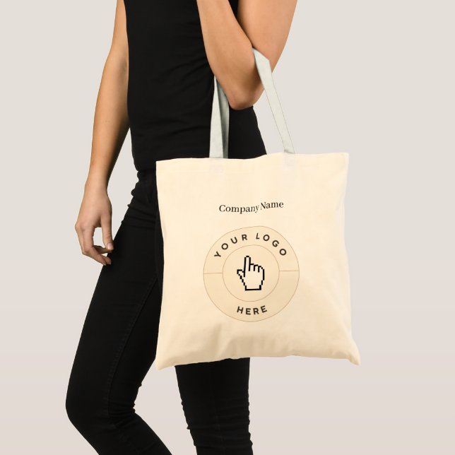 Tote Bag - Anpassningsbar (lägg till text/logotyp) Tygkasse (Framsida (produkt))