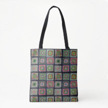 Tote Bag (ao) - Granny Squares