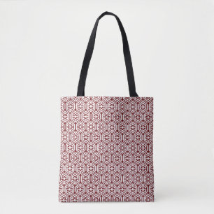 Tote Bag (ao) - Hexagon Mönster Tygkasse