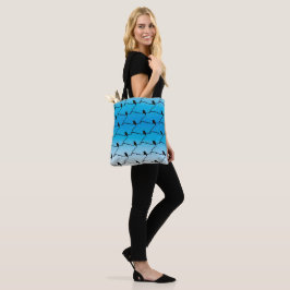 Tote Bag (ao) - Hummingbird Mosaic Tygkasse