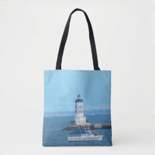 Tote Bag (ao) - Los Angeles Harbour Light Tygkasse