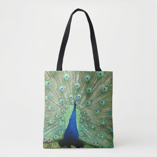 Tote Bag (ao) - Peacock Dubble Tygkasse (Framsida)