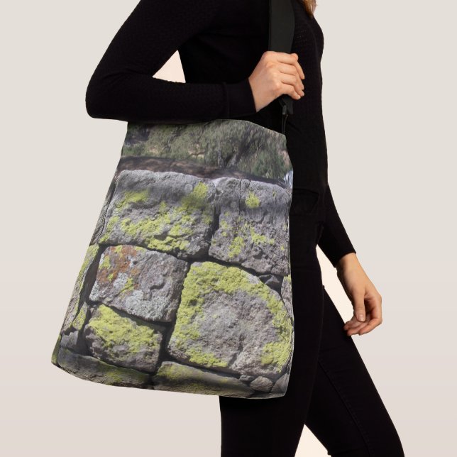 Tote Bag (ao) - Stone Wall Axelväska (Närbild)
