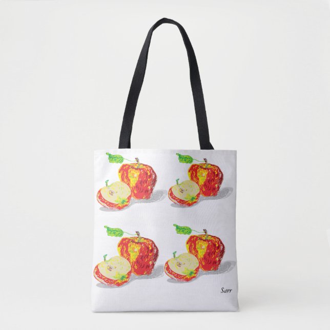 Tote Bag/Apples Tygkasse (Framsida)