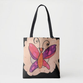 tote bag , art drawing tygkasse