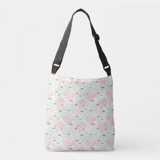 Tote Bag av fisk och korall Mönster Axelväska